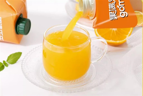 塞浦路斯原装进口!果满乐乐100%菠萝汁/橙汁2L到手19.9元