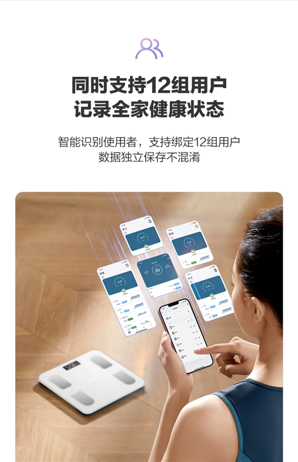 可称重360斤：香山iFit体重/体脂秤14.9元起狂促（日常39.9元）