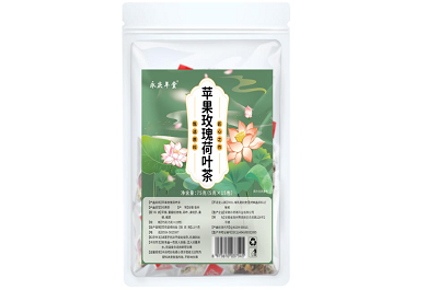 玫瑰荷叶茶