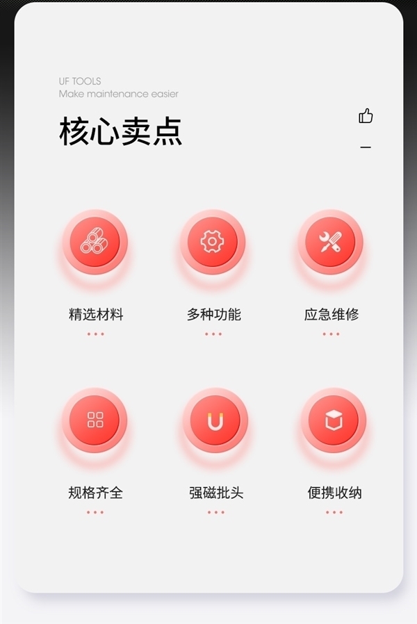 日常维修嘎嘎好用!友福工具32合一螺丝刀套装5.9元到手