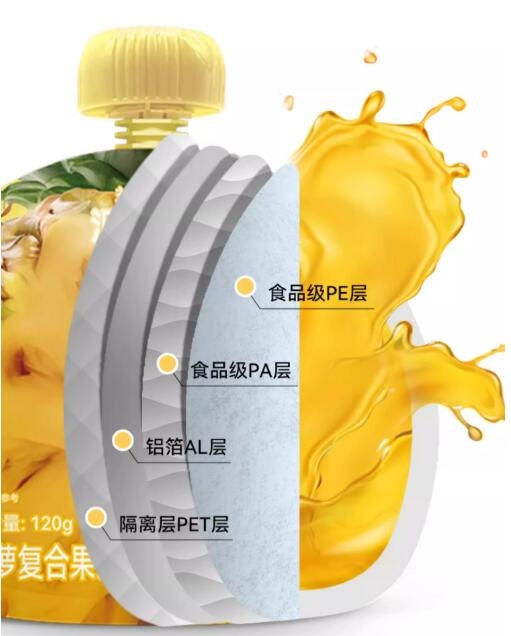新鲜菠萝榨汁：源制所菠萝复合果汁1.5元/袋新低